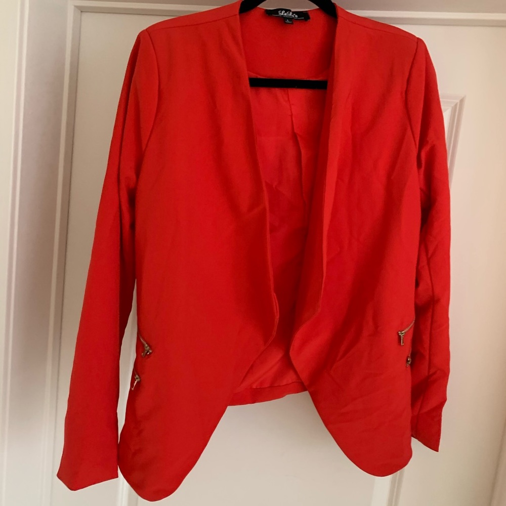 Lulus red blazer. NWT